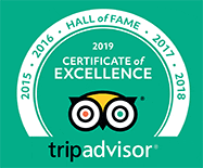 TripAdvisor Certificate of Exellence