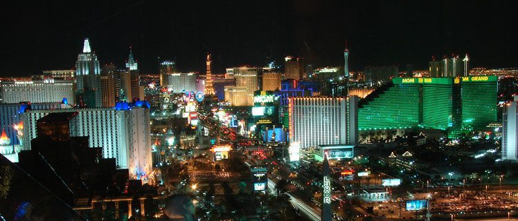 Las Vegas night view